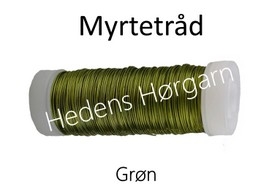Myrtetråd 0,3 mm farve maj grøn